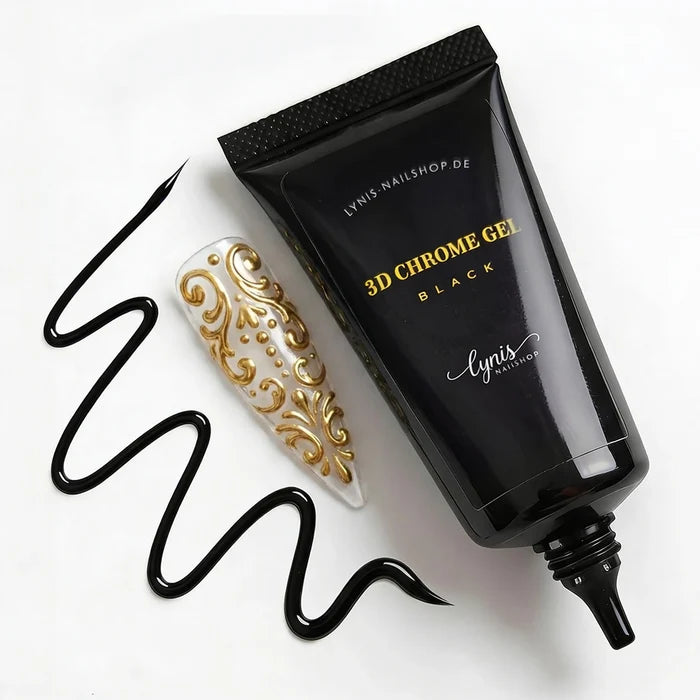 3D Chrome Gel · Black 30ml