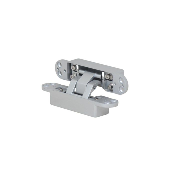 3D concealed  door hinge 30x140mm (60kg/pair)- silver/grey Misc