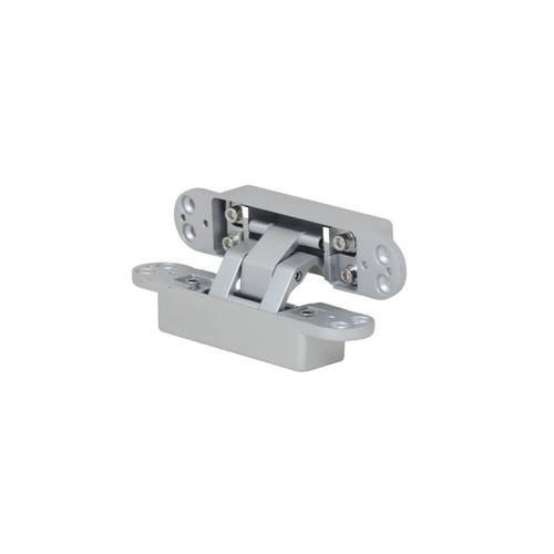 3D concealed  door hinge 30x140mm (60kg/pair)- silver/grey Misc
