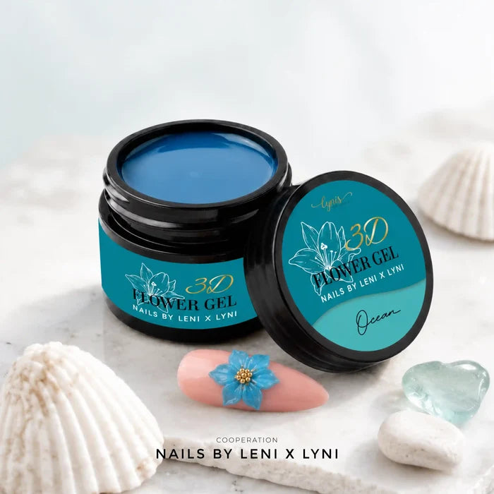 3D Flower Gel · Ocean 15ml · Leni x Lyni