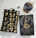 Fabric Book Pouch - Gold Skull Candy (Limited Edition)