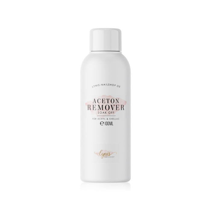 Aceton Remover · Soak Off Remover für Acryl und Shellac
