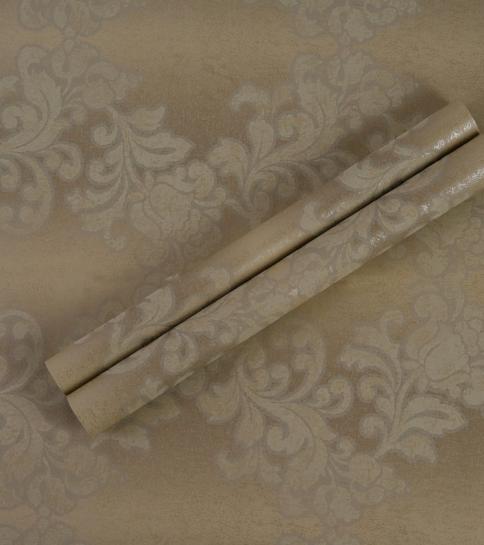 American Archive Dappled Gold Baroque Wallpaper 331781