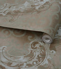 American Archive Gold Modern Abstract Moire Wallpaper 331722