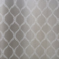 American Archive Muted Gray Quatrefoil Wallpaper 331762