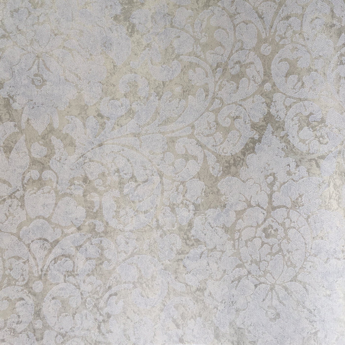 American Archive Sage Flocked Baroque Moire Wallpaper 331768