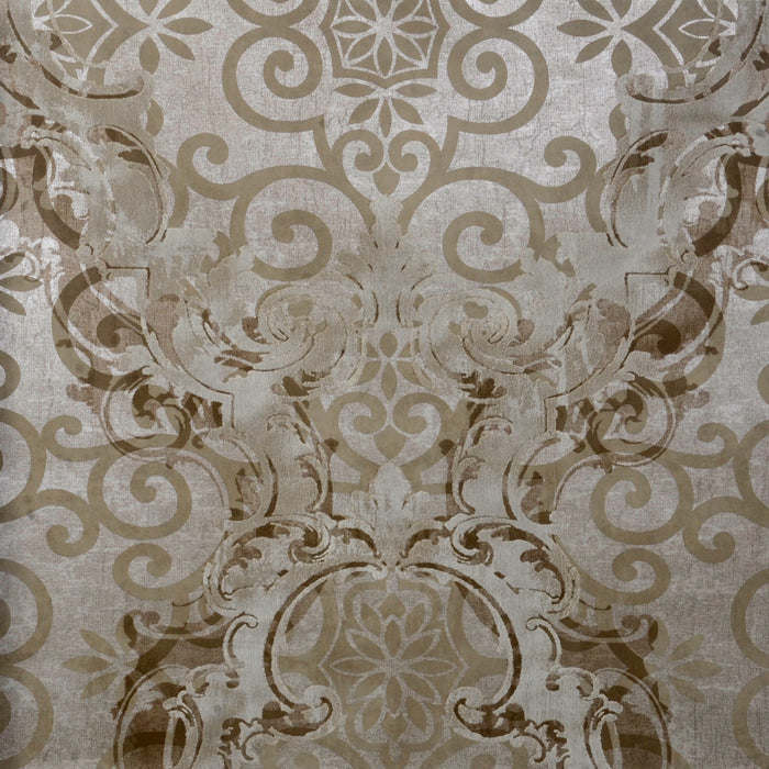 American Archive Silver Modern Abstract Moire Wallpaper 331724