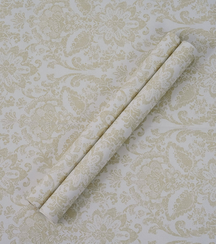 American Classic Beige Baroque Wallpaper 330802