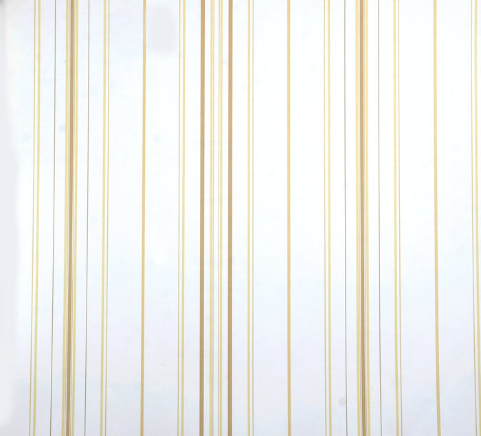 American Classic Beige Brown Barcode Stripes Wallpaper 330816