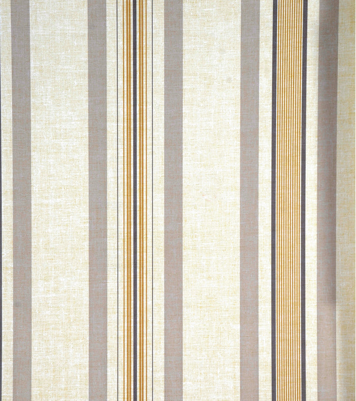 American Classic Brown Gray Hairline Stripes Wallpaper 330842