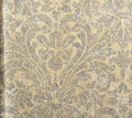 American Classic Gray Beige Jacquard Herringbone Wallpaper 330862
