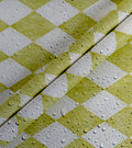 American Classic Green and White Harlequin Wallpaper 330837