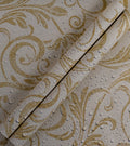 American Classic Off White Smudged Jacquard Wallpaper 330856