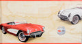 American Classic Red and White Chevrolet Motif Wallpaper 330820