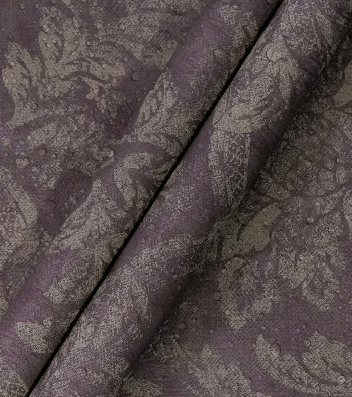 American Classic Wine Yellow Smudged Jacquard Wallpaper 330857