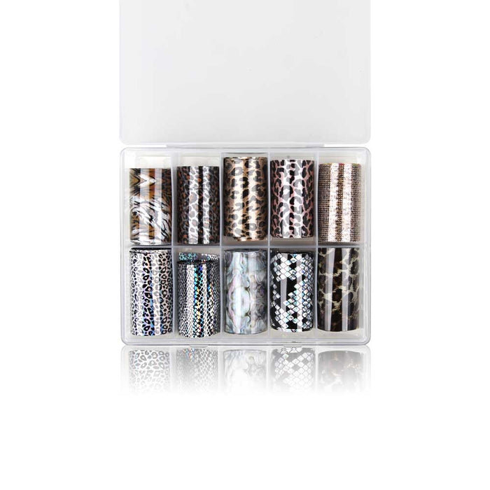 Animal · Nailartbox mit Folien