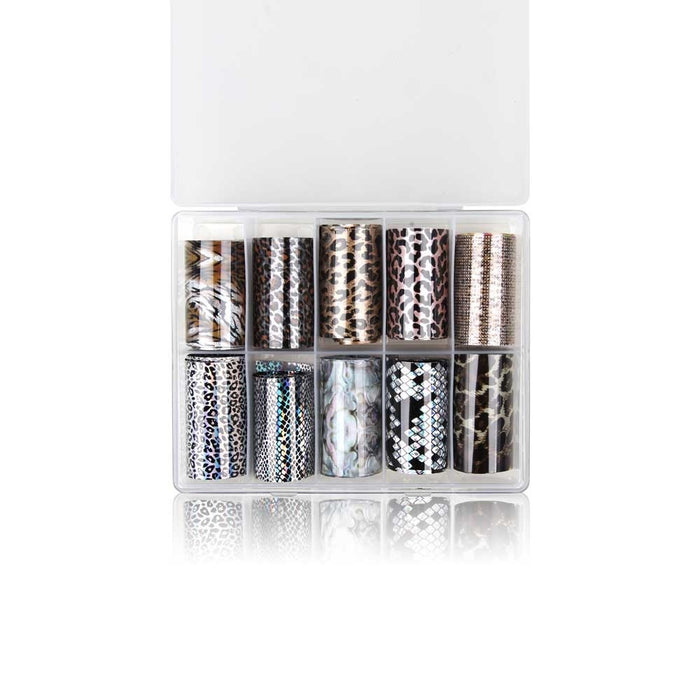 Animal · Nailartbox mit Folien