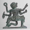 Antique Thai Style Hindu God Hanuman Statue - 12cm/5" Tall