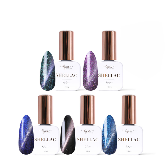 Aurora Cat Eye Shellac Set