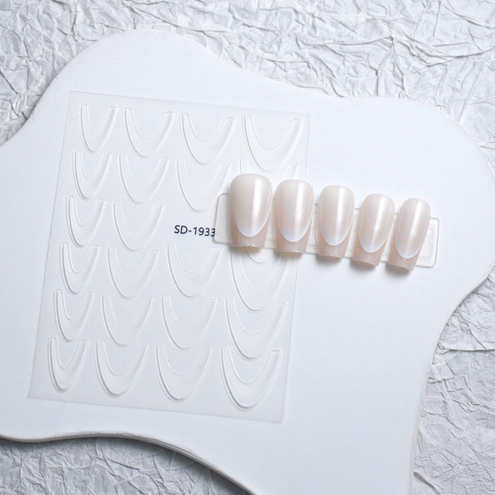 Babyboomer French Sticker · Weiß