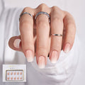 Babyboomer Square · Soft Gel · Press on Nails