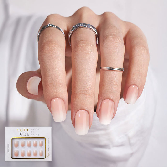 Babyboomer Square · Soft Gel · Press on Nails