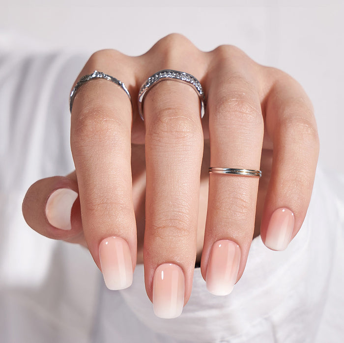 Babyboomer Square · Soft Gel · Press on Nails