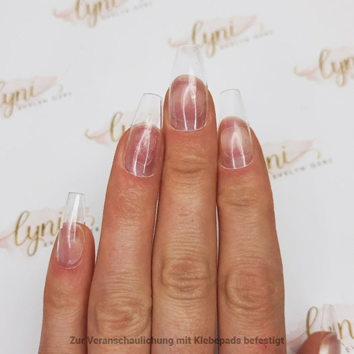 Ballerina Kurz · Clear · Press On Tips