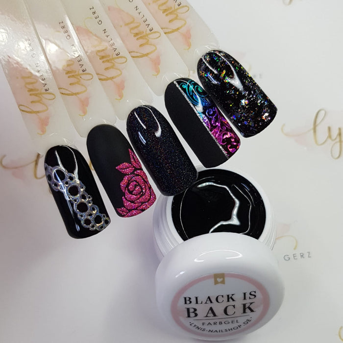 Black is back · Farbgel 5ml*