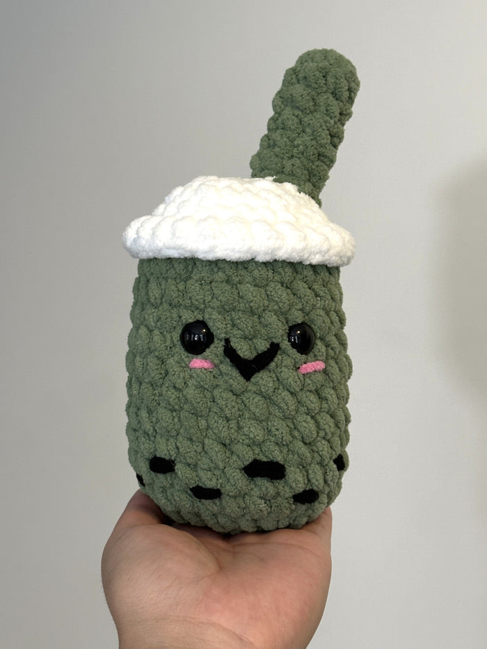 Boba Tea Plushie Crochet Kit for Beginners