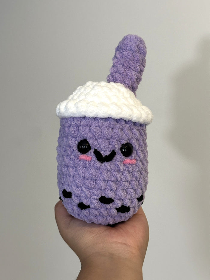 Boba Tea Plushie Crochet Kit for Beginners