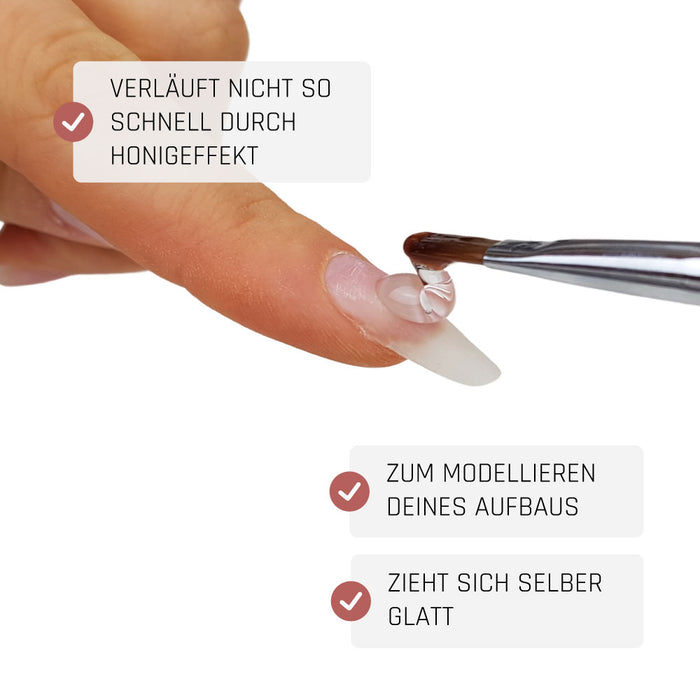Builder Clear · Aufbaugel klar