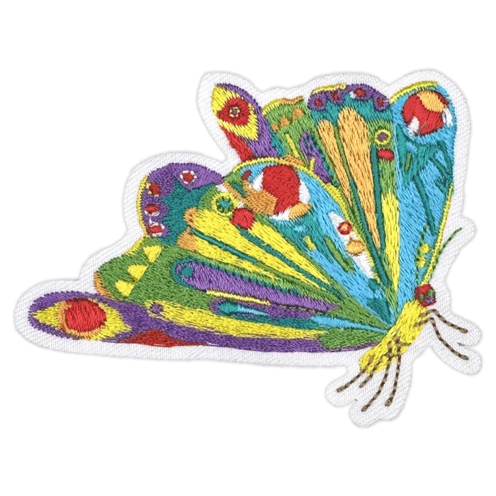 Butterfly Sew / Iron On Patch Eric Carle's World - Diavazo Greek Books