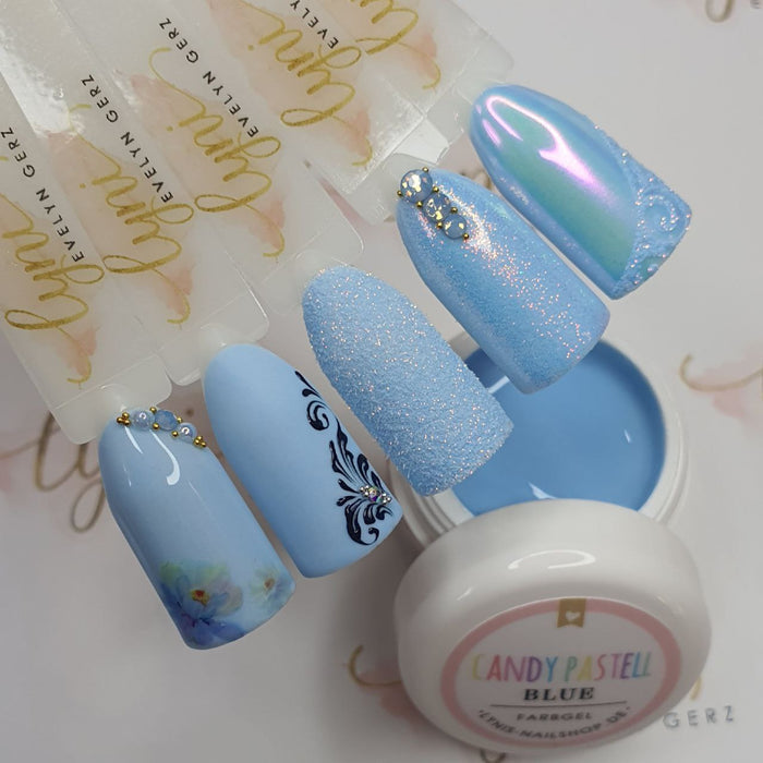 Candy Pastell Blue · Farbgel 5ml*