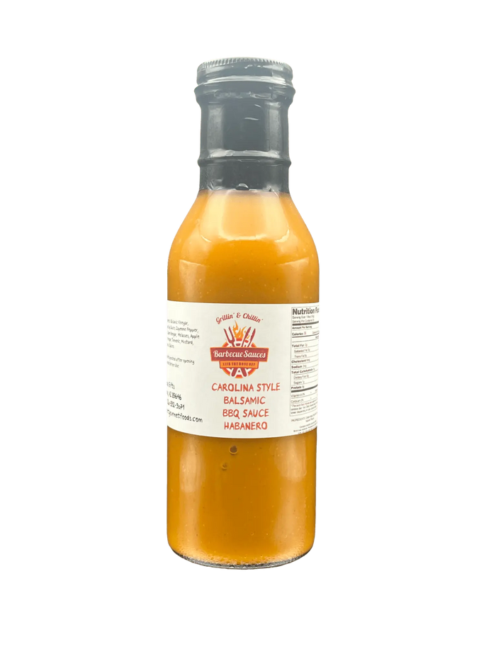 Habanero Carolina Style Balsamic BBQ Sauce. 12oz - Tubac Gourmet Foods