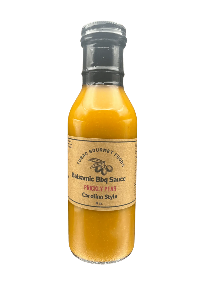 Prickly Pear Carolina Style Balsamic BBQ Sauce. 12oz - Tubac Gourmet Foods