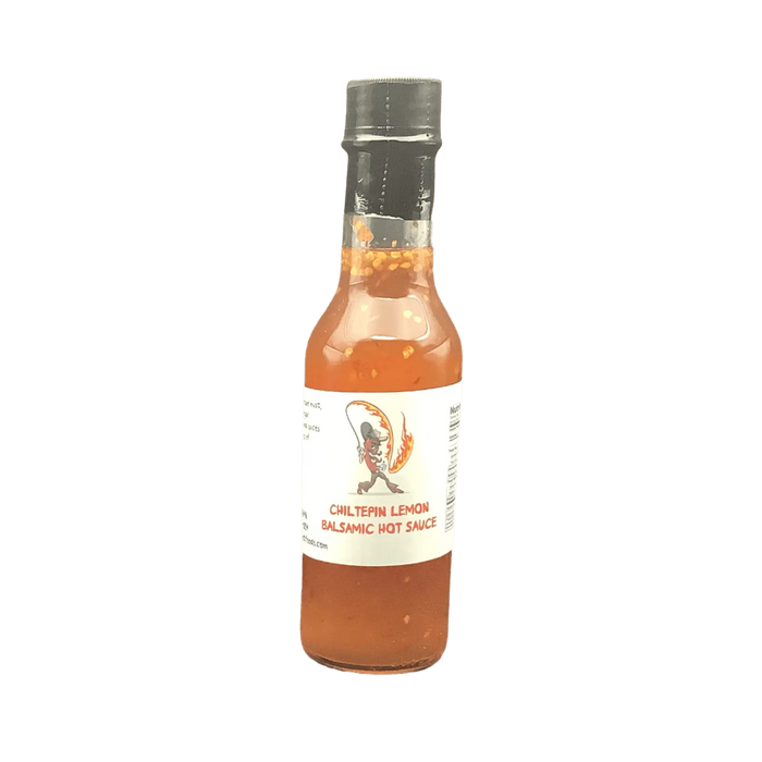 Chiltepin Lemon Hot Sauce. 5 oz Bottle. - Tubac Gourmet Foods