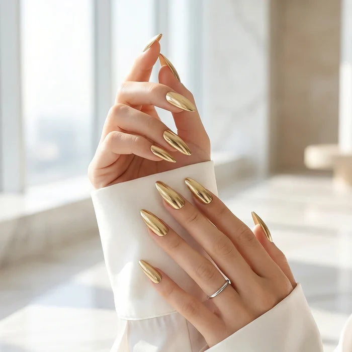 Chrome Mirror · Light Gold