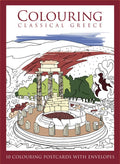 Colouring Classical Greece Postcards - Panagiotis Stavropoulos - Diavazo Greek Books