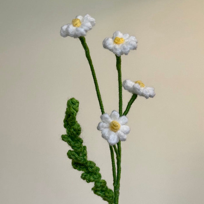 Crochet Chamomile (Handmade Multi-coloured flowers)