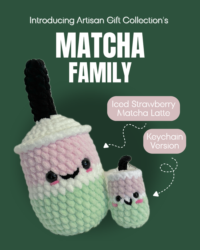 Crochet Matcha Family - Choose your flavour!