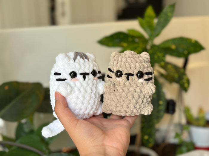 Crochet Mini Cat Plushie
