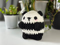 Crochet Panda Plushie: Handmade Panda Amigurumi Toy