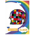 Elmer Walking Right Sew / Iron On Patch - Diavazo Greek Books