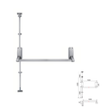 Emergency exit push bar with vertical bolts - single door Misc