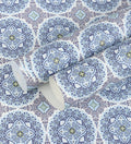 Flamenco Blue Circular Design  Wallpaper 320735