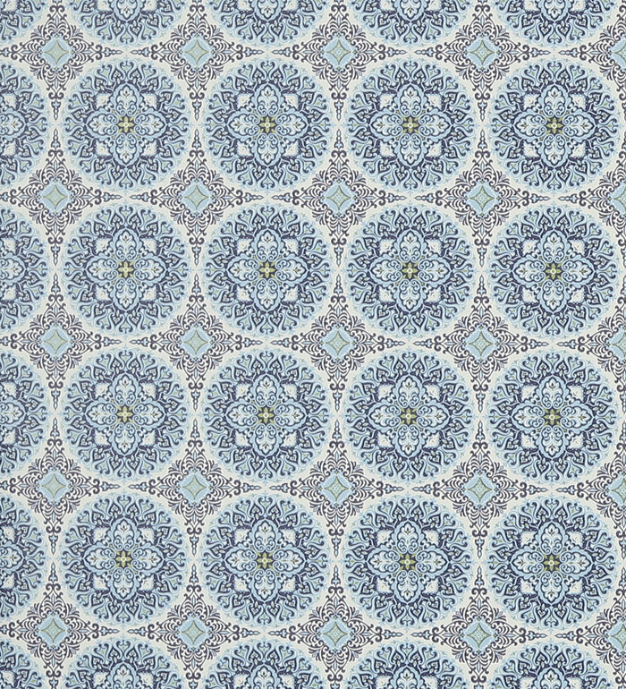 Flamenco Blue Circular Design  Wallpaper 320735