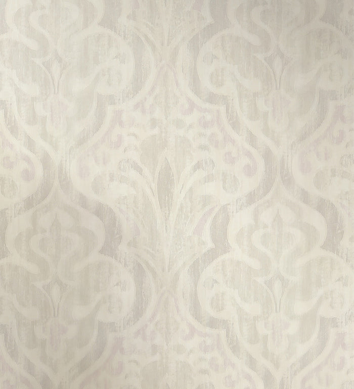 Flamenco Faded Brown Floral Design Wallpaper 320740