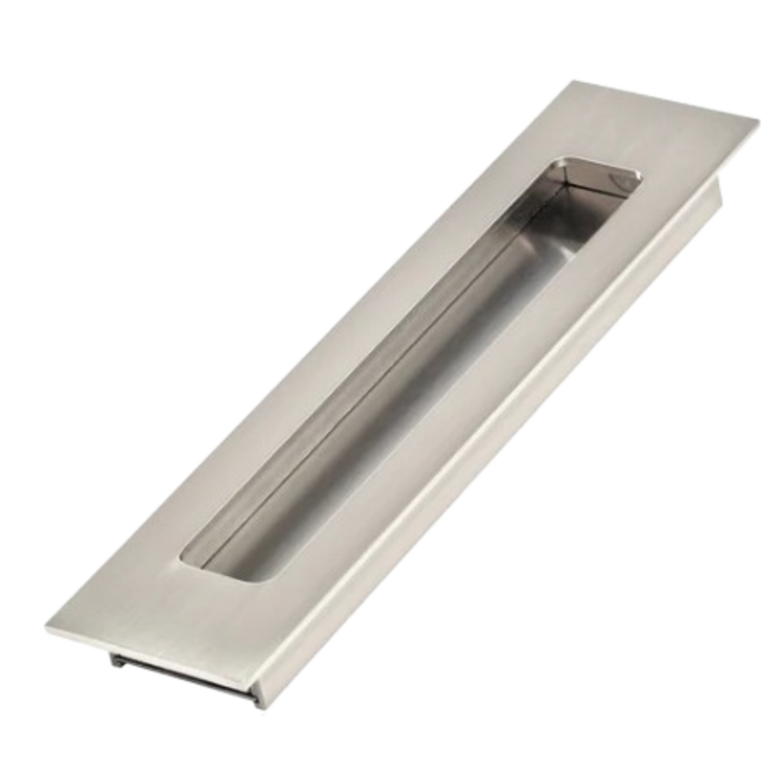 FLUSH HANDLE 224MM BRUSHED ALU