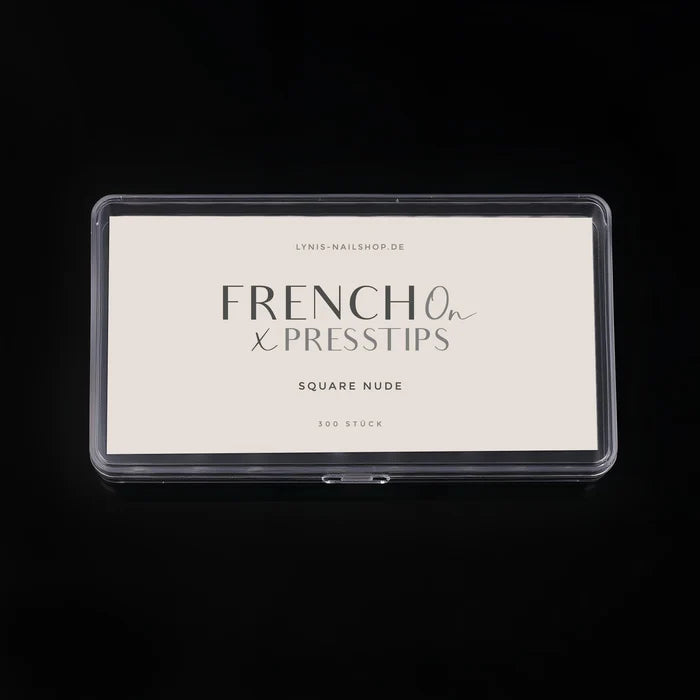 FrenchOn Xpresstips · Squoval Nude
